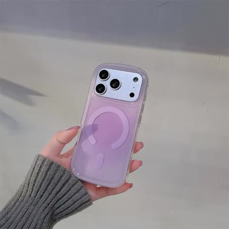 S75335 ふんわりグラデーションMagSafe対応iPhoneケース