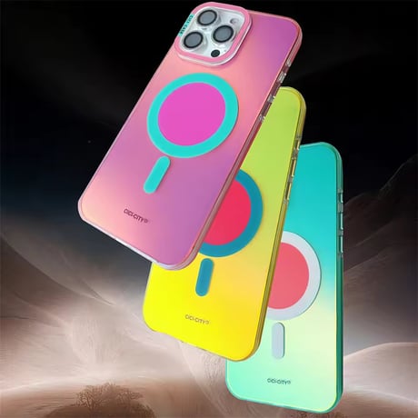 S75030 ポップグラデーション MagSafe対応 iPhoneケース