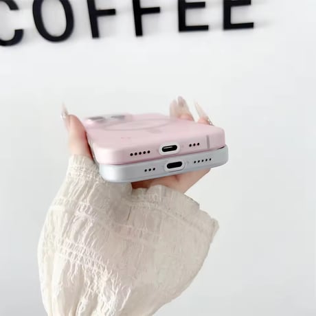 L62348 マットカラーフレーム MagSafe対応 iPhoneケース