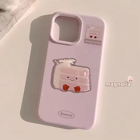 S74344 ゆるカフェスイーツ iPhoneケース