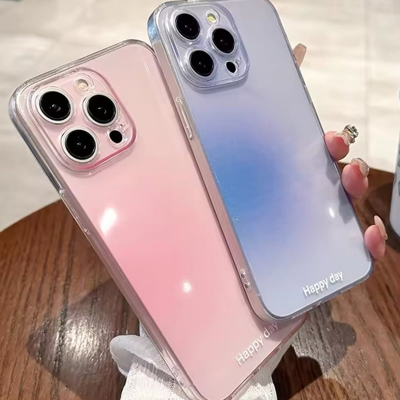 S74591 ツヤめきグラデーションのiPhoneケース | nanomita