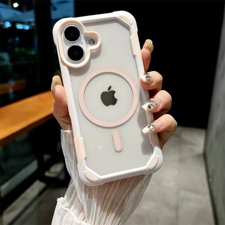 L62096 エッジカラーバンパー MagSafe対応 iPhoneケース