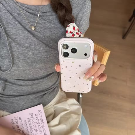 S75553 きらめきスターガーリーiPhoneケース