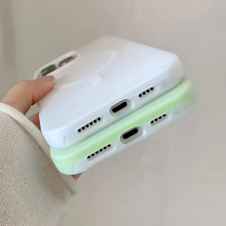 S74367 パステルカラフル MagSafe対応iPhoneケース