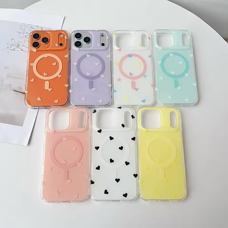 S75108 Mini Heart MagSafe iPhoneケース