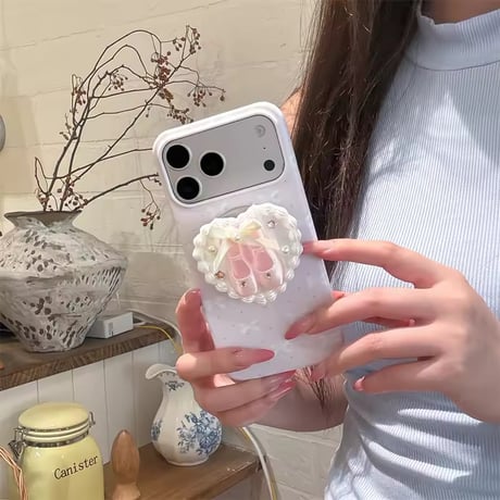 K23175 バレエシューズ MagSafeグリップ付きiPhoneケース