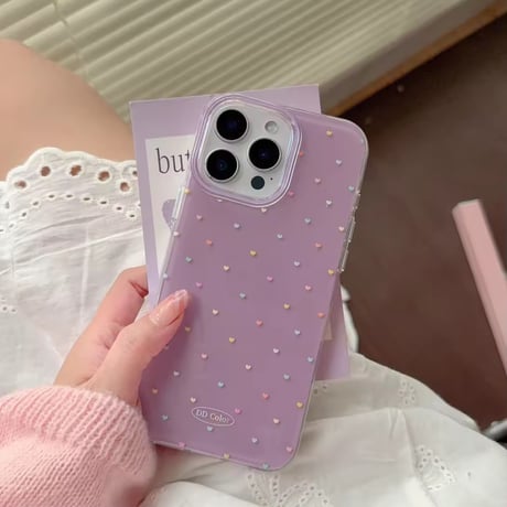 S74735 カラードットデザイン iPhoneケース