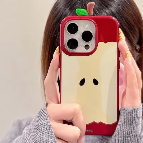 S74964 かじりかけアップル iPhoneケース