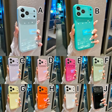S75702 カラフルシンプルiPhoneケース