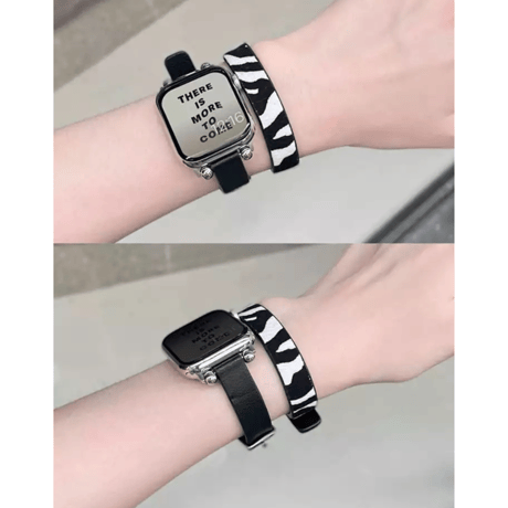N00041 パターンレザーループ Apple Watchバンド