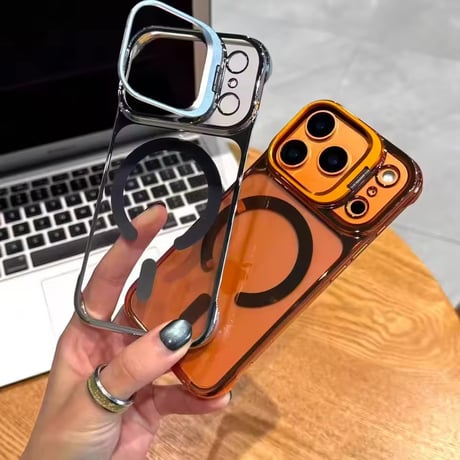 K22979 リングスタンドレンズカバー iPhoneケース（MagSafe対応）
