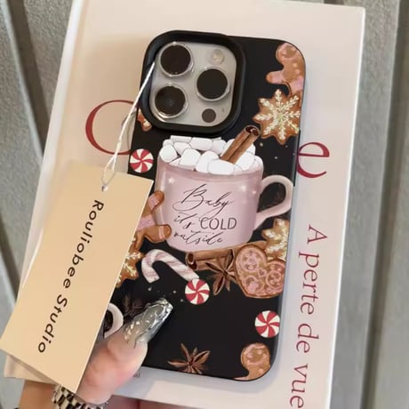 S74999 ウィンターココア iPhoneケース