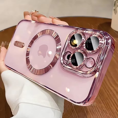 L62226 MagSafe対応リングフレームデザインのiPhoneケース
