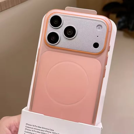 S75505 マットカラーMagSafe対応iPhoneケース