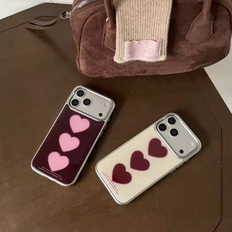 S75301 ハートモチーフ iPhoneケース