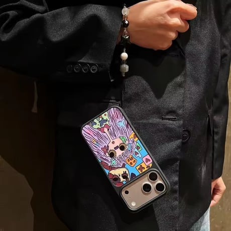 K23151 ポップドールアート iPhoneケース