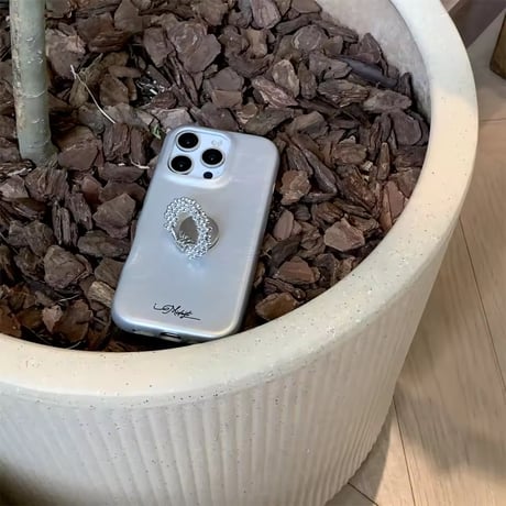 K22893 ビジュービーズリング iPhoneケース