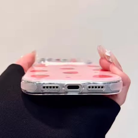 S75475 きらめきいちごiPhoneケース