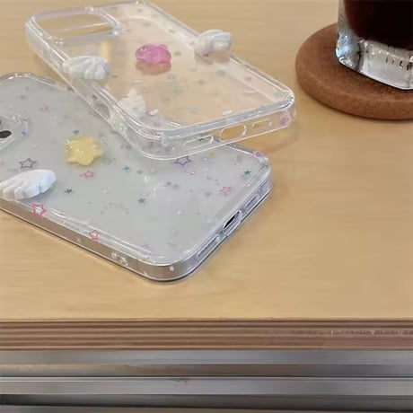 L62276 キラふわスターウィングiPhoneケース