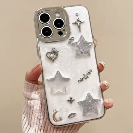 L62151 スタリースカイチャームiPhoneケース