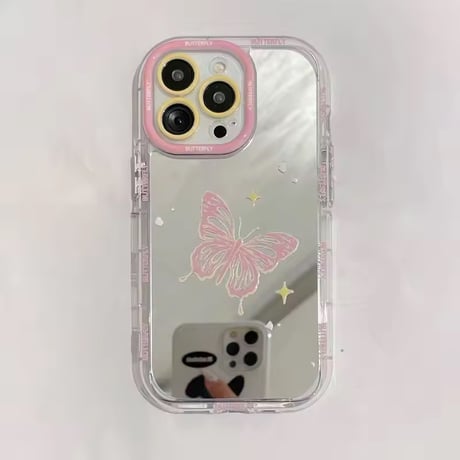 K22863 Lovely Mirror iPhoneケース