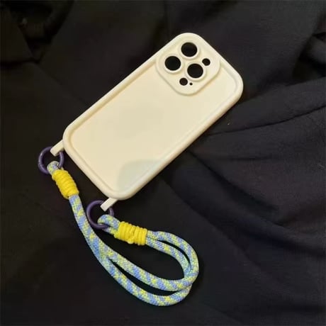 K23059 アクティブバイカラー ショルダーiPhoneケース