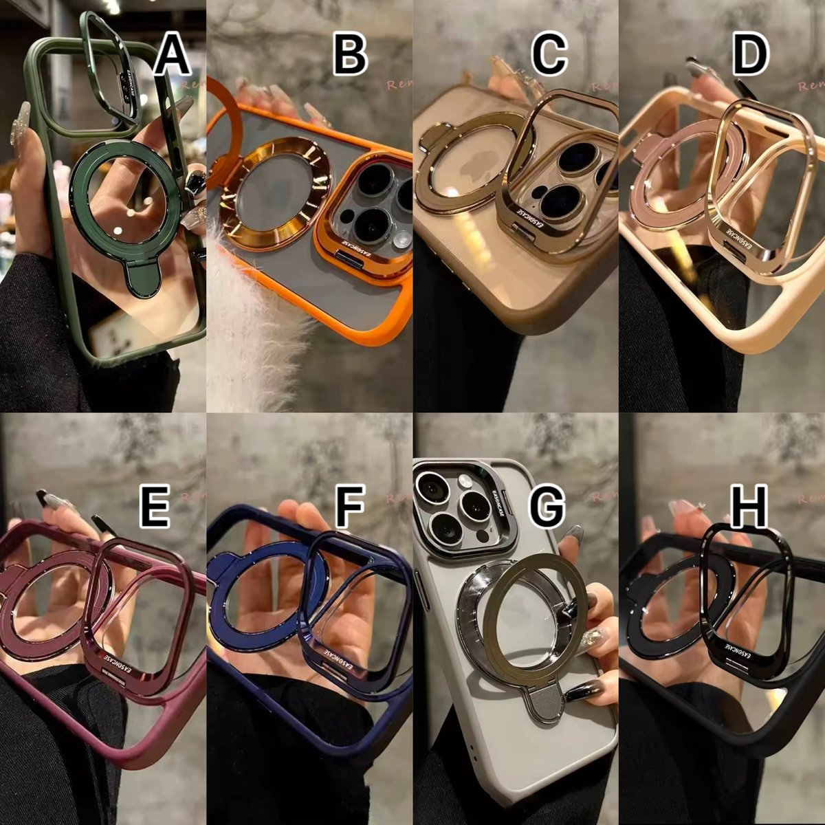 K22915 MagSafe対応 マグネットリング付きクリア iPhoneケース | nano