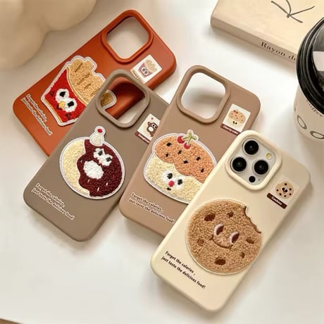 S74469 ふわもこスナックiPhoneケース