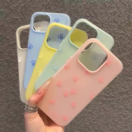 S75448 ゆるかわ肉球iPhoneケース
