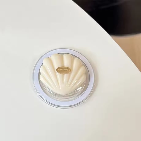 P0345 MagSafe対応 シェルモチーフスマホリング