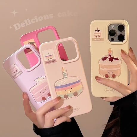 S74344 ゆるカフェスイーツ iPhoneケース