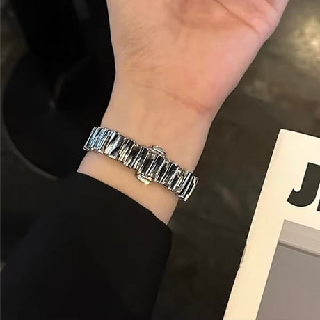 N00186 スリムメタル Apple Watchベルト