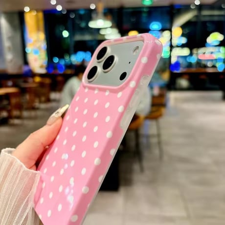 S75294 カラードット iPhoneケース