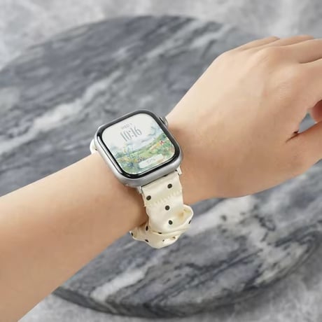 N00211 シャーリングフリル Apple Watchベルト