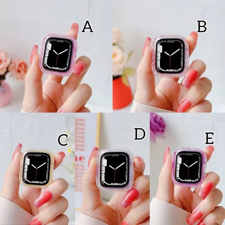 N00179 ジュエルグリッターApple Watchカバー