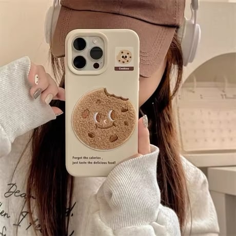 S74469 ふわもこスナックiPhoneケース