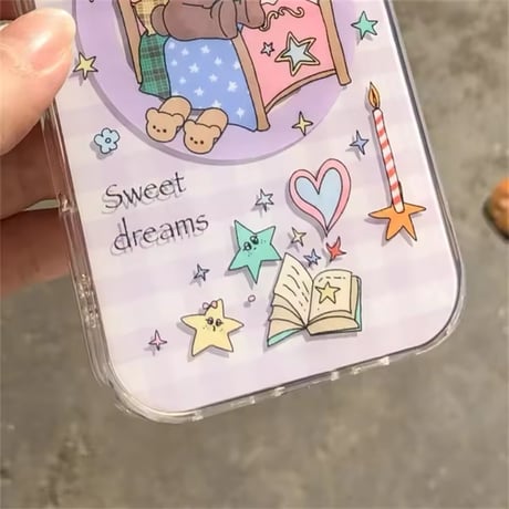 S74631 おやすみくまちゃんのiPhoneケース