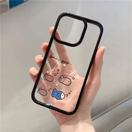 L62455 ゆるアニマルスケッチiPhoneケース