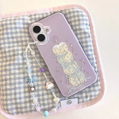 S74860 ゆめかわキャンドルiPhoneケース