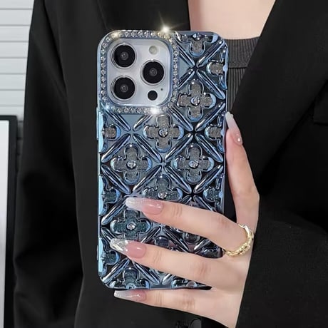 S74305 3Dジュエリープレス iPhoneケース