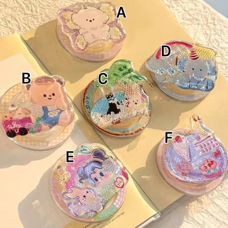 P0368 Dreamy Friends MagSafeグリップ