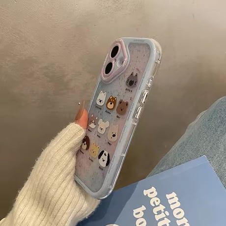 L62238 ゆるふわアニマルずかんのiPhoneケース