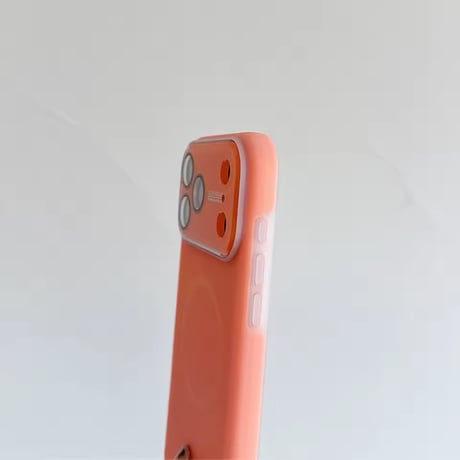 S75289 くすみカラー MagSafe対応シンプルiPhoneケース