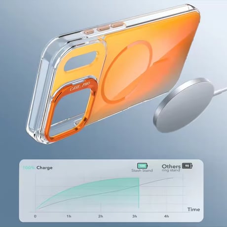 K22989 カラースタンド MagSafe対応 iPhoneケース