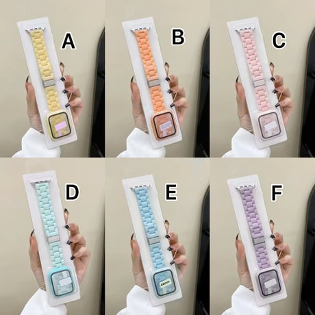 N00207 パステルリンク Apple Watchベルト