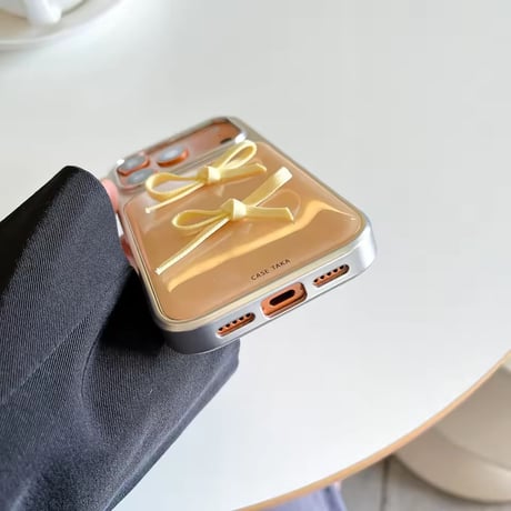 S75128 リボンツインのパステルiPhoneケース