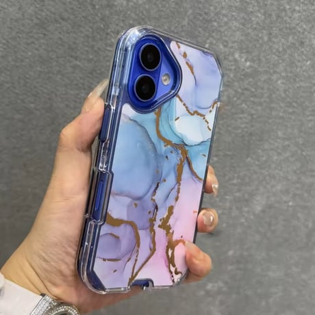 S74896 ラグジュアリーマーブルストーン iPhoneケース