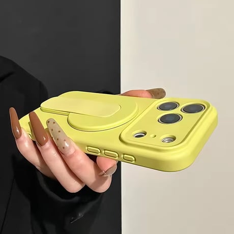 K23074 MagSafeグリップ付きシリコンiPhoneケース