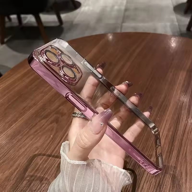 iPhoneケース S74954 クリアグロッシーカラー iPhoneケース | nanomita
