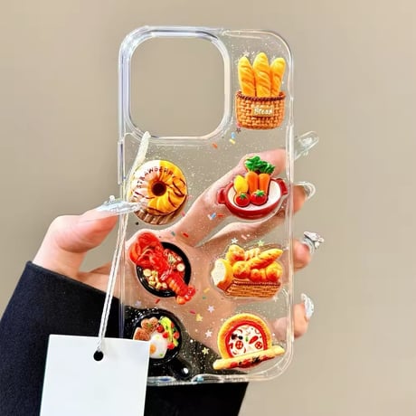 L62175 グルメパーティーiPhoneケース